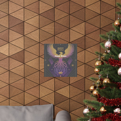 Hope Rises - Matte Vertical Posters