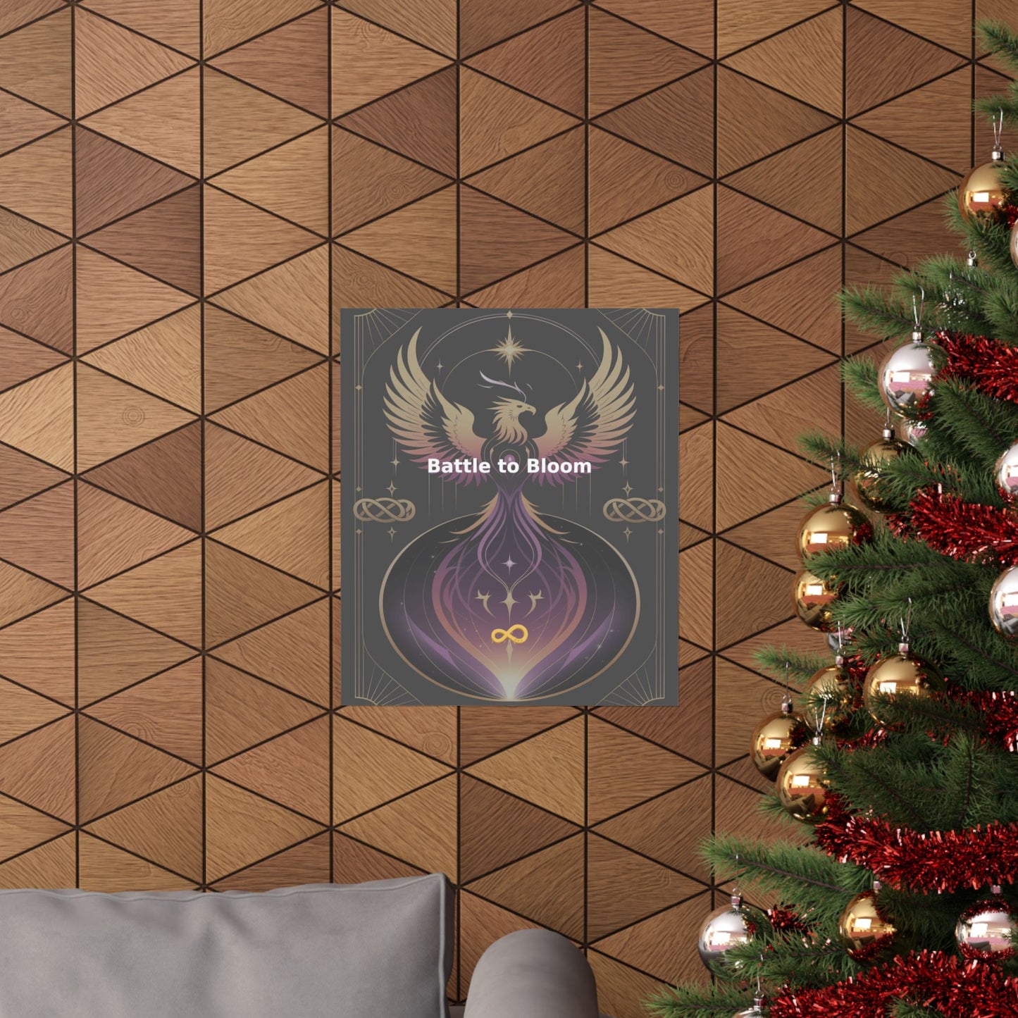 Battle to Bloom - Matte Vertical Posters