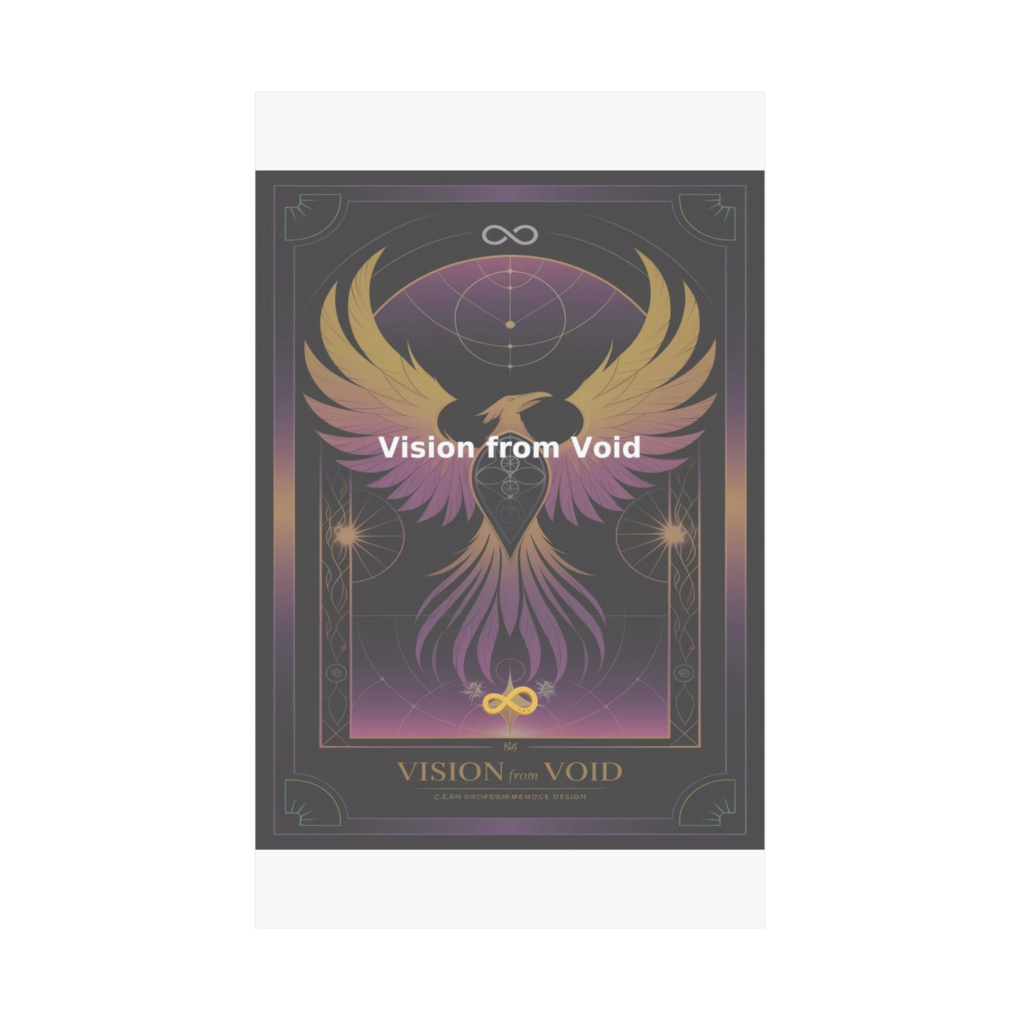 Vision from Void - Matte Vertical Posters