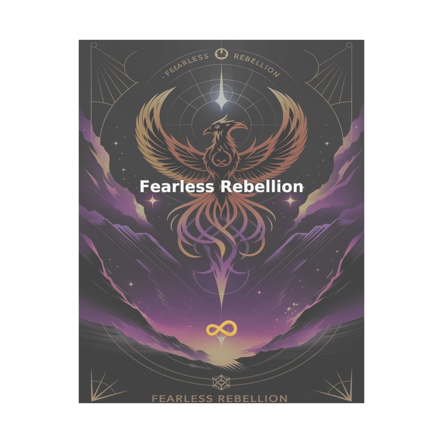 Fearless Rebellion - Matte Vertical Posters