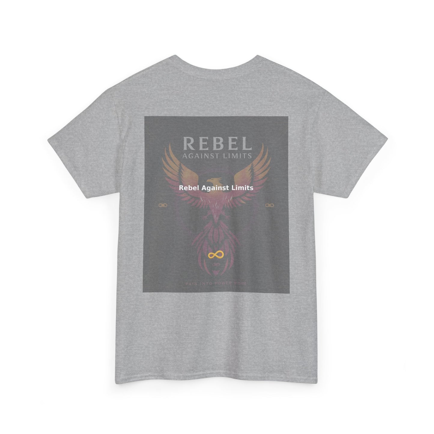 Rebel Against Limits - Unisex Heavy Cotton Tee