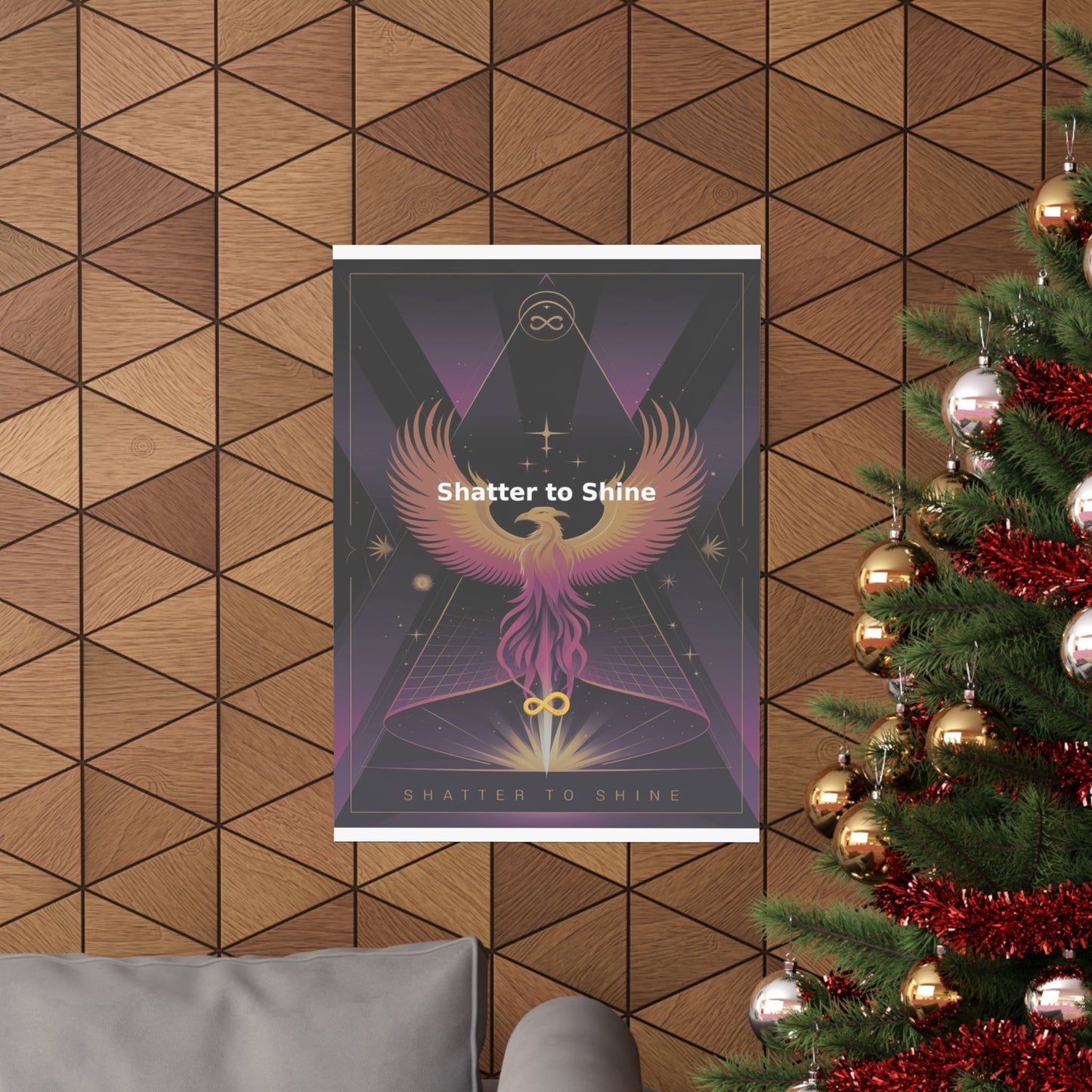 Shatter to Shine - Matte Vertical Posters