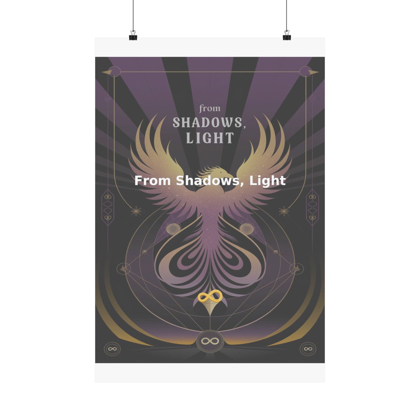 From Shadows, Light - Matte Vertical Posters