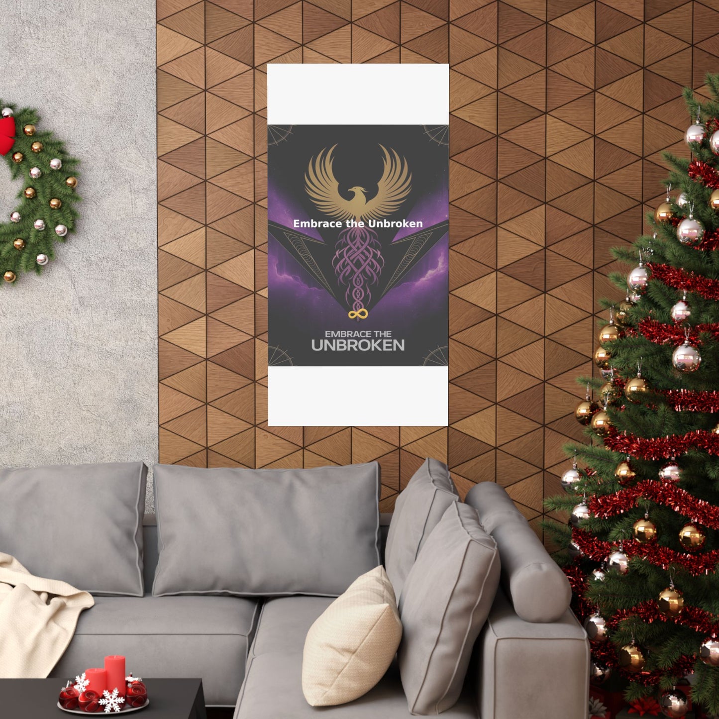 Embrace the Unbroken - Matte Vertical Posters