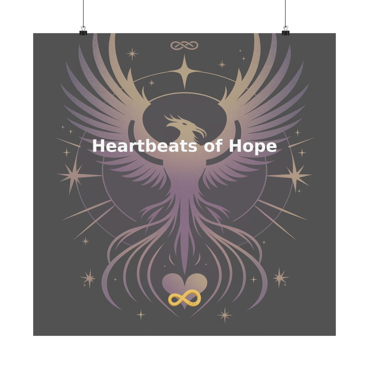 Heartbeats of Hope - Matte Vertical Posters
