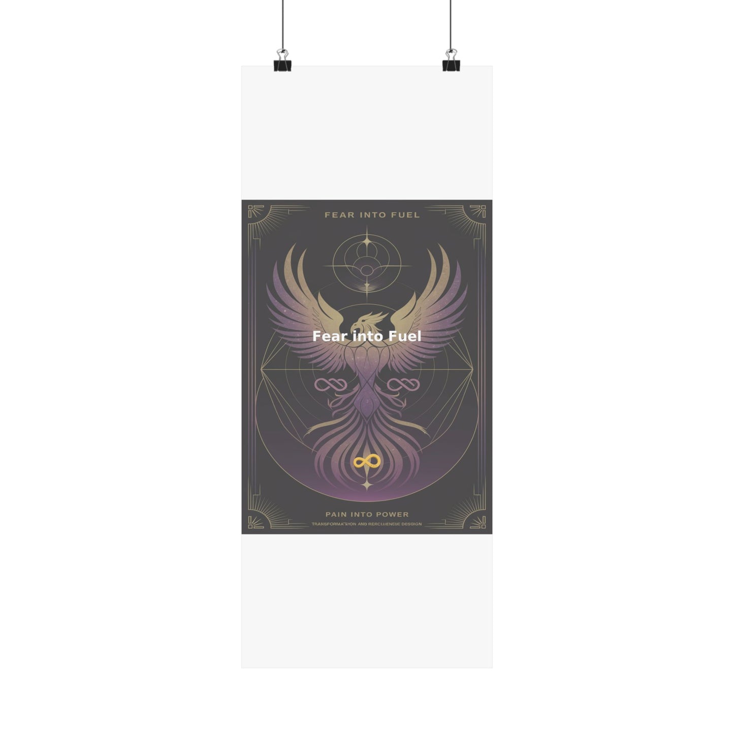 Fear into Fuel - Matte Vertical Posters