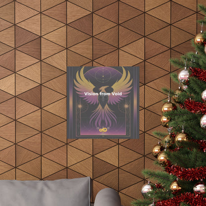 Vision from Void - Matte Vertical Posters