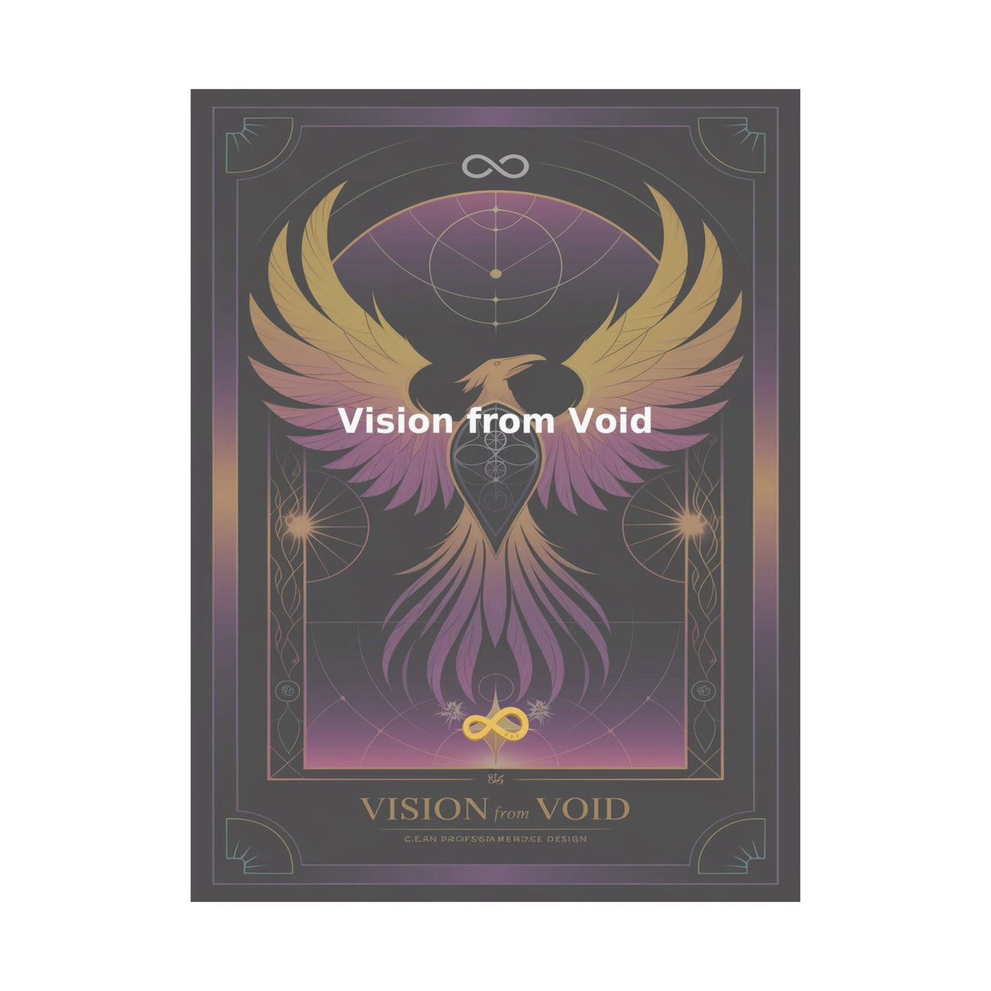 Vision from Void - Matte Vertical Posters