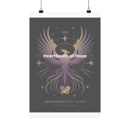 Heartbeats of Hope - Matte Vertical Posters