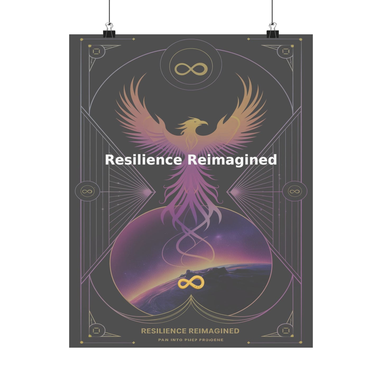 Resilience Reimagined - Matte Vertical Posters