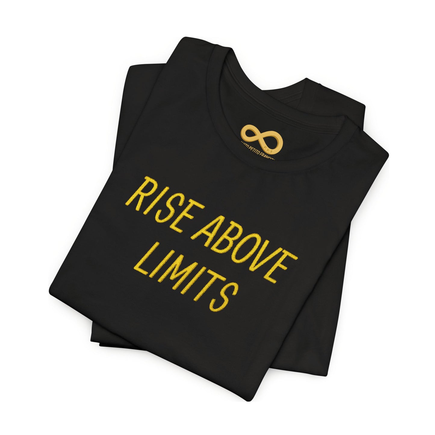 Motivational Quote Tee: Rise Above Limits, Unisex T-Shirt, Inspirational Shirt, Fitness Wear, Gift for Dreamers