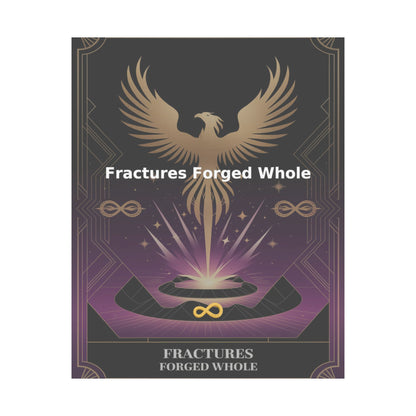 Fractures Forged Whole - Matte Vertical Posters