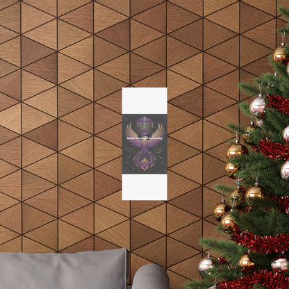 Rebel Through Adversity - Matte Vertical Posters