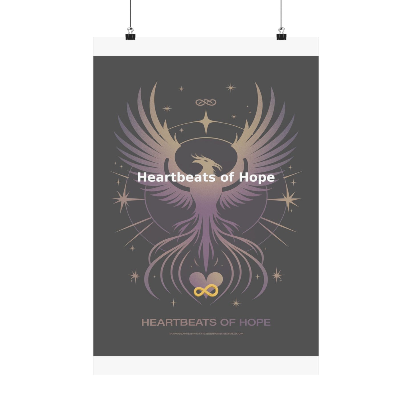 Heartbeats of Hope - Matte Vertical Posters