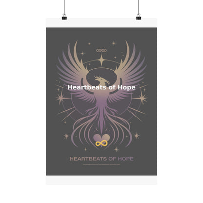 Heartbeats of Hope - Matte Vertical Posters
