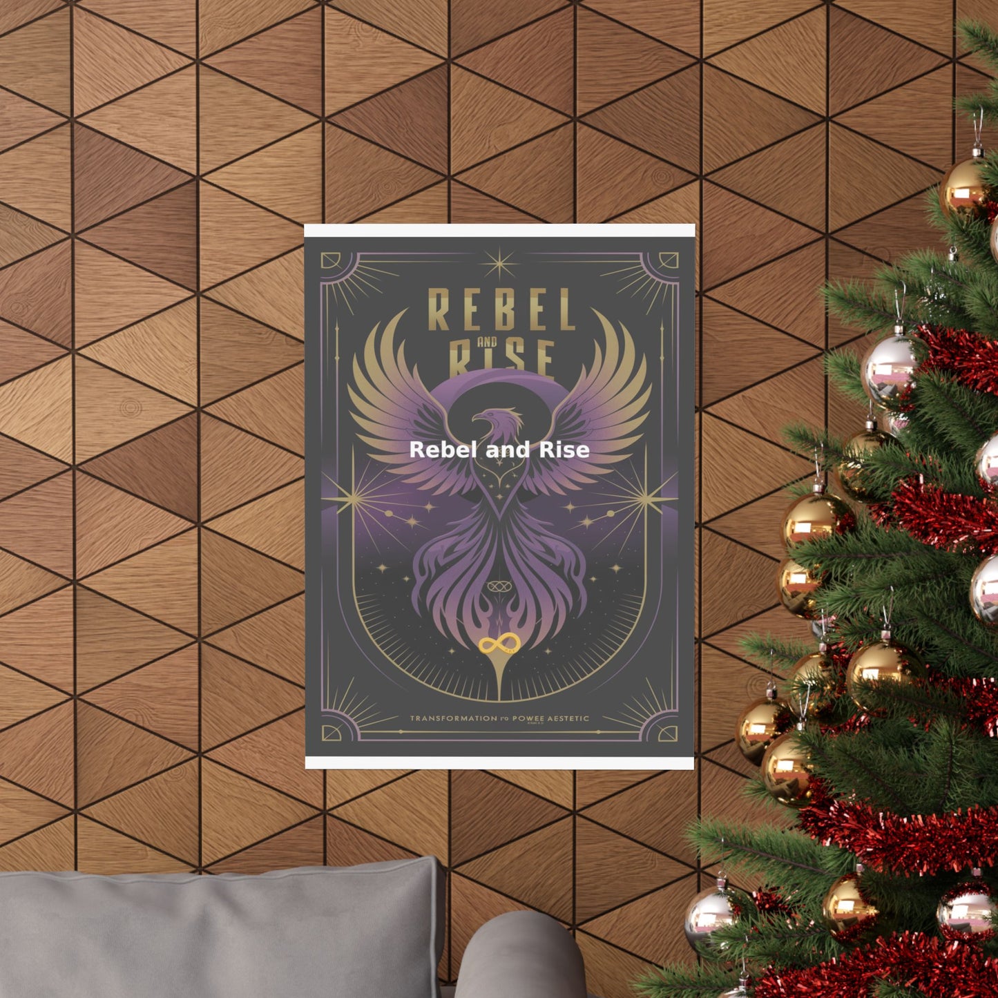 Rebel and Rise - Matte Vertical Posters