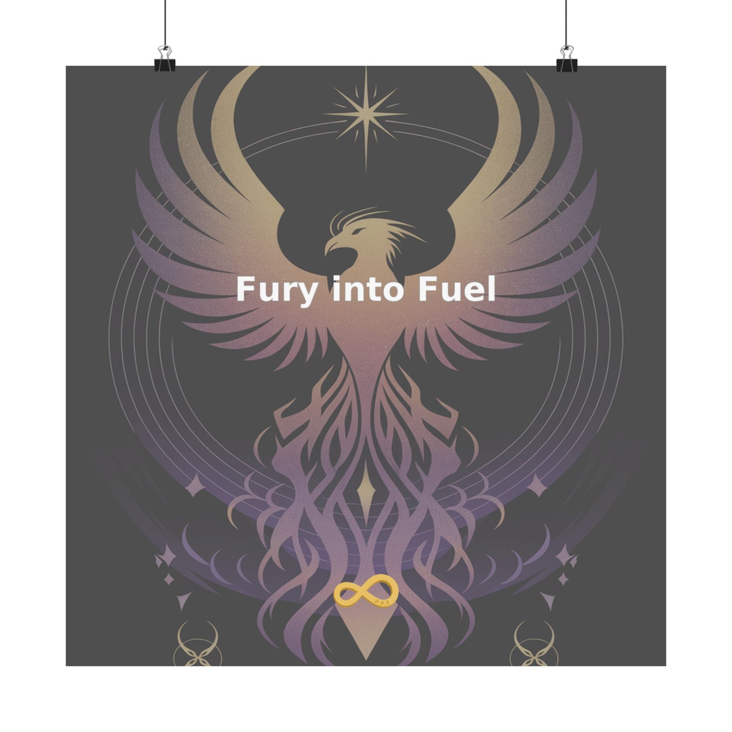 Fury into Fuel - Matte Vertical Posters
