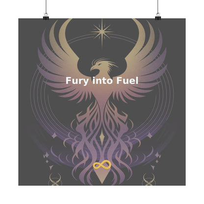 Fury into Fuel - Matte Vertical Posters