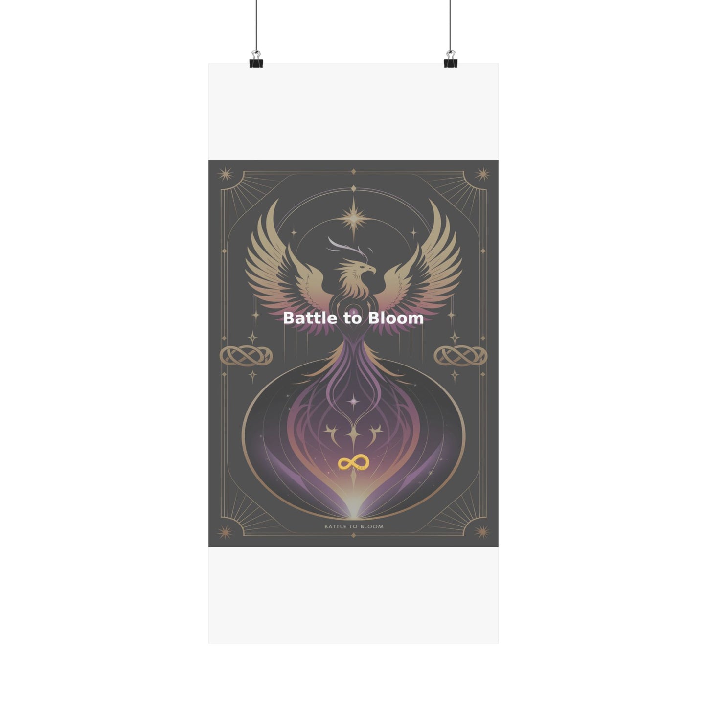 Battle to Bloom - Matte Vertical Posters