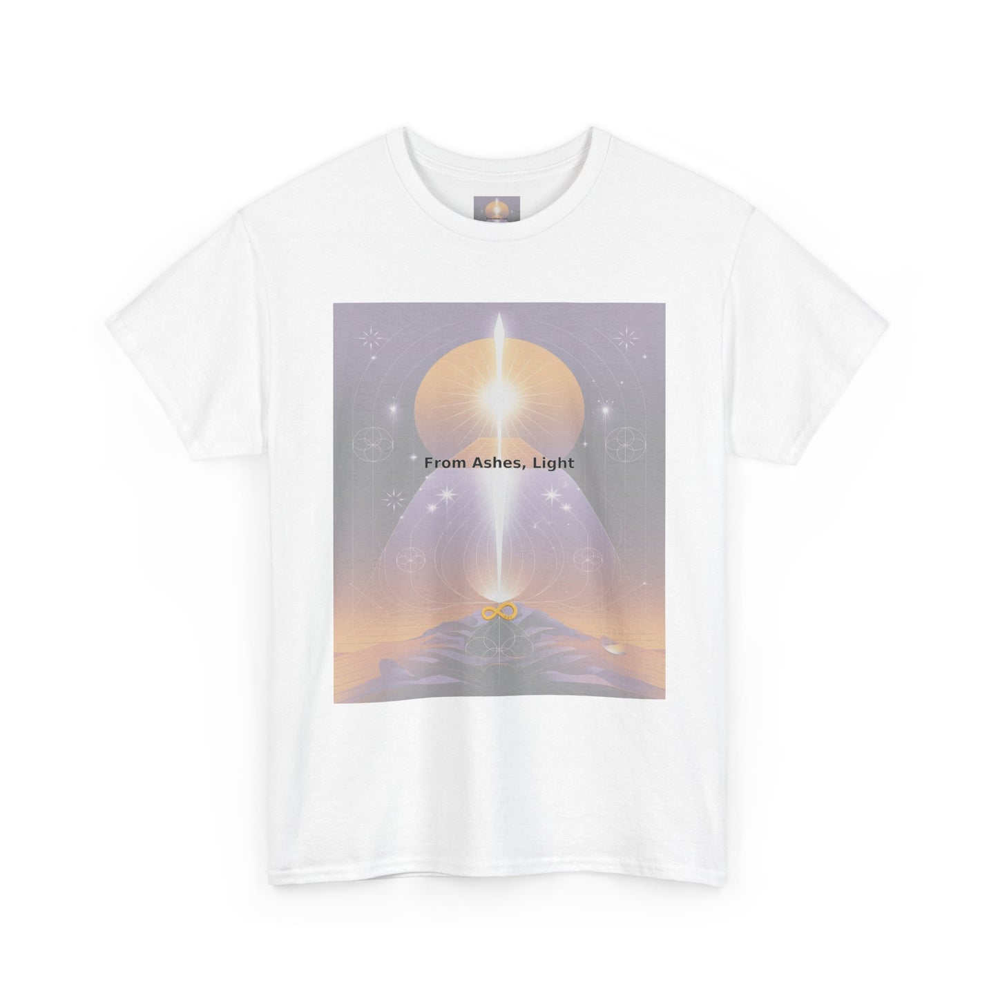 From Ashes, Light - Unisex Heavy Cotton Tee