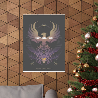 Fury into Fuel - Matte Vertical Posters