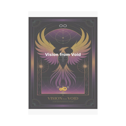 Vision from Void - Matte Vertical Posters