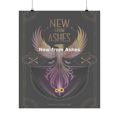 New from Ashes - Matte Vertical Posters