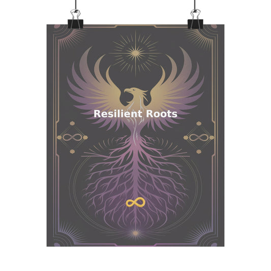 Resilient Roots - Matte Vertical Posters