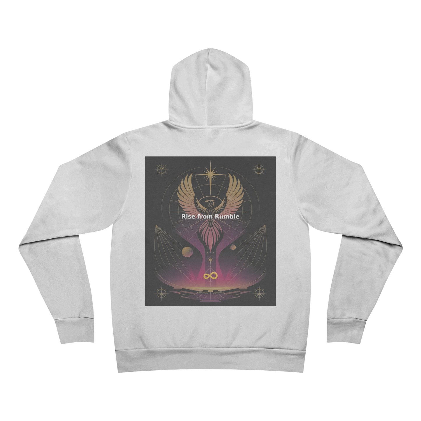 Rise from Rumble - Unisex Sponge Fleece Pullover Hoodie