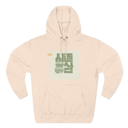 Korean Line - 잘자 (Jalja) - Three-Panel Fleece Hoodie