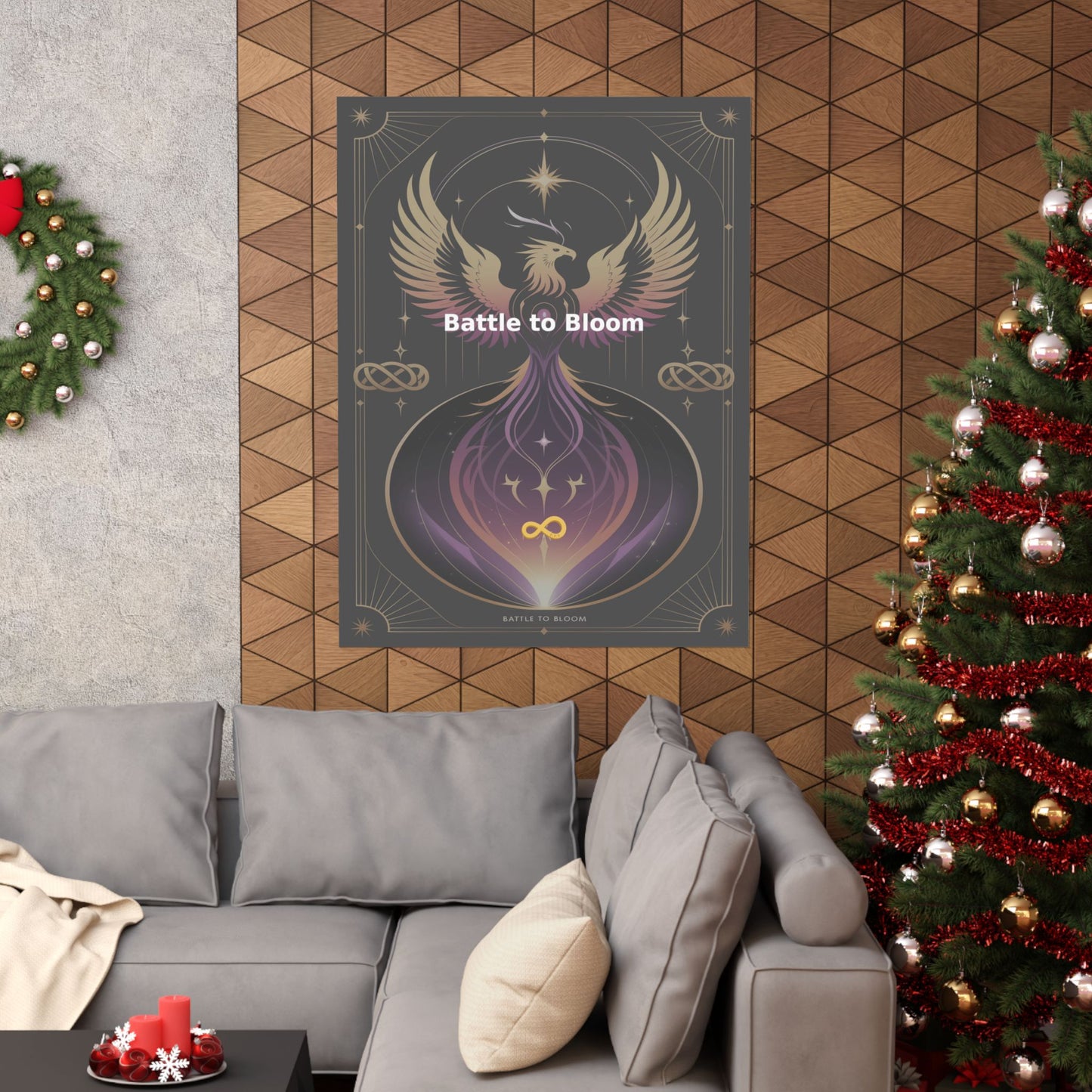 Battle to Bloom - Matte Vertical Posters