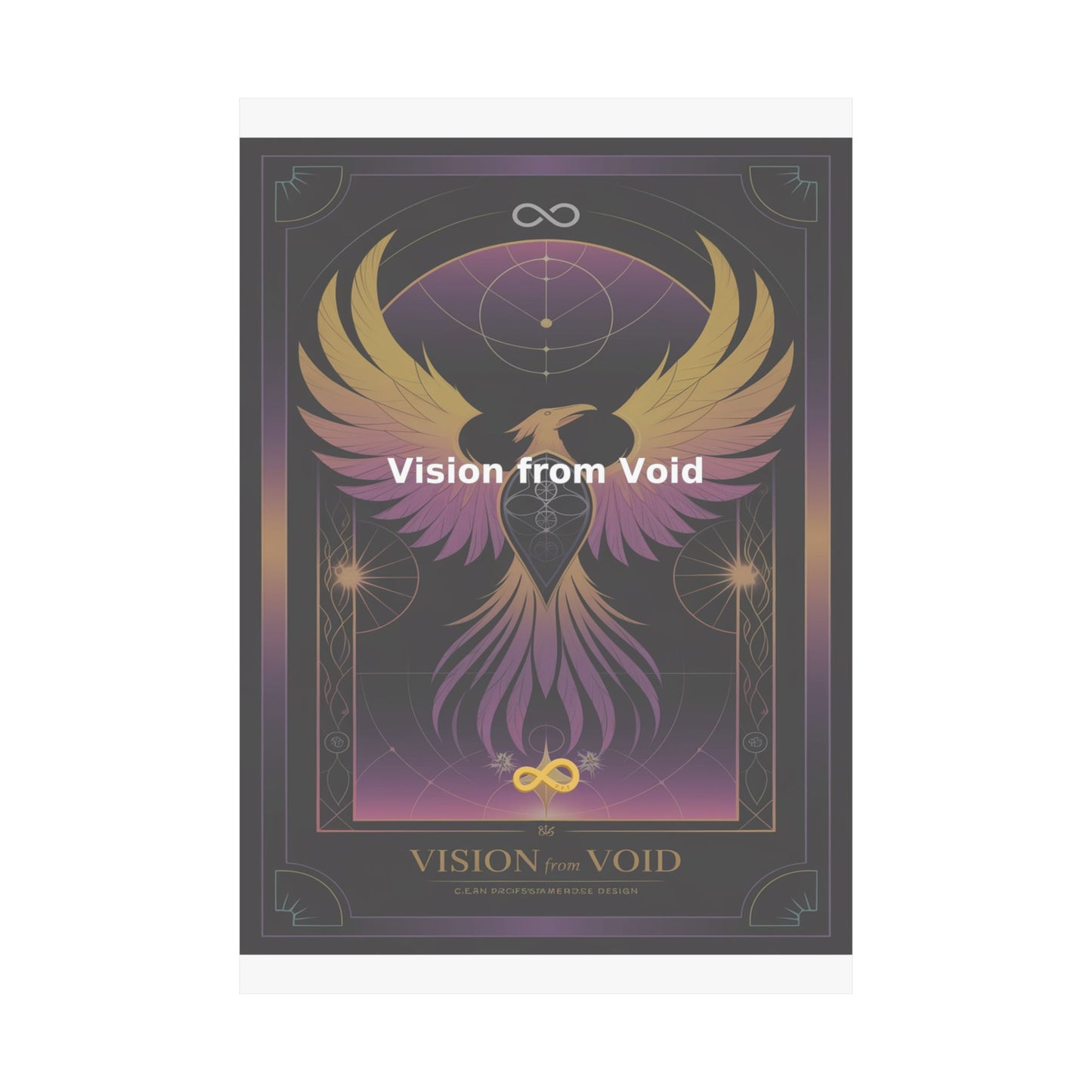 Vision from Void - Matte Vertical Posters