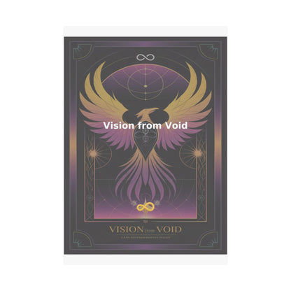 Vision from Void - Matte Vertical Posters
