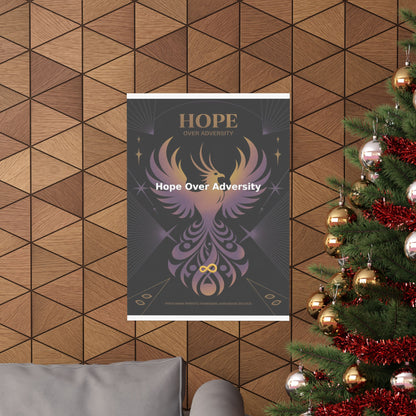 Hope Over Adversity - Matte Vertical Posters