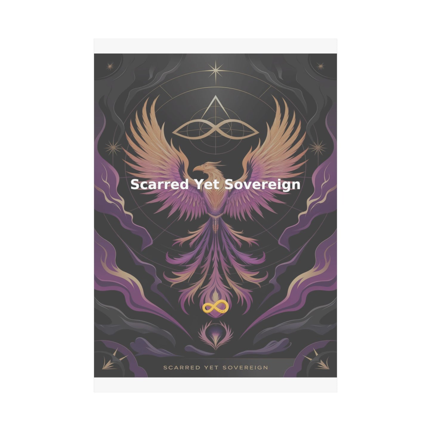 Scarred Yet Sovereign - Matte Vertical Posters