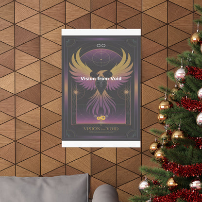 Vision from Void - Matte Vertical Posters