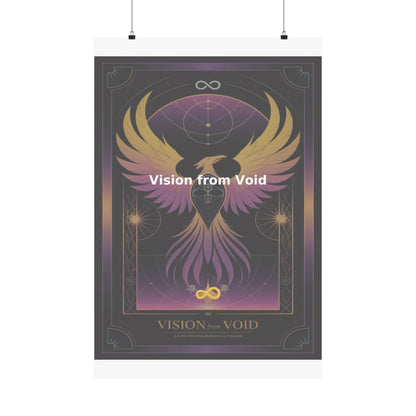 Vision from Void - Matte Vertical Posters