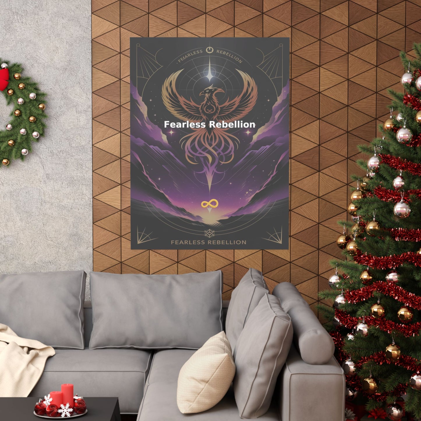 Fearless Rebellion - Matte Vertical Posters