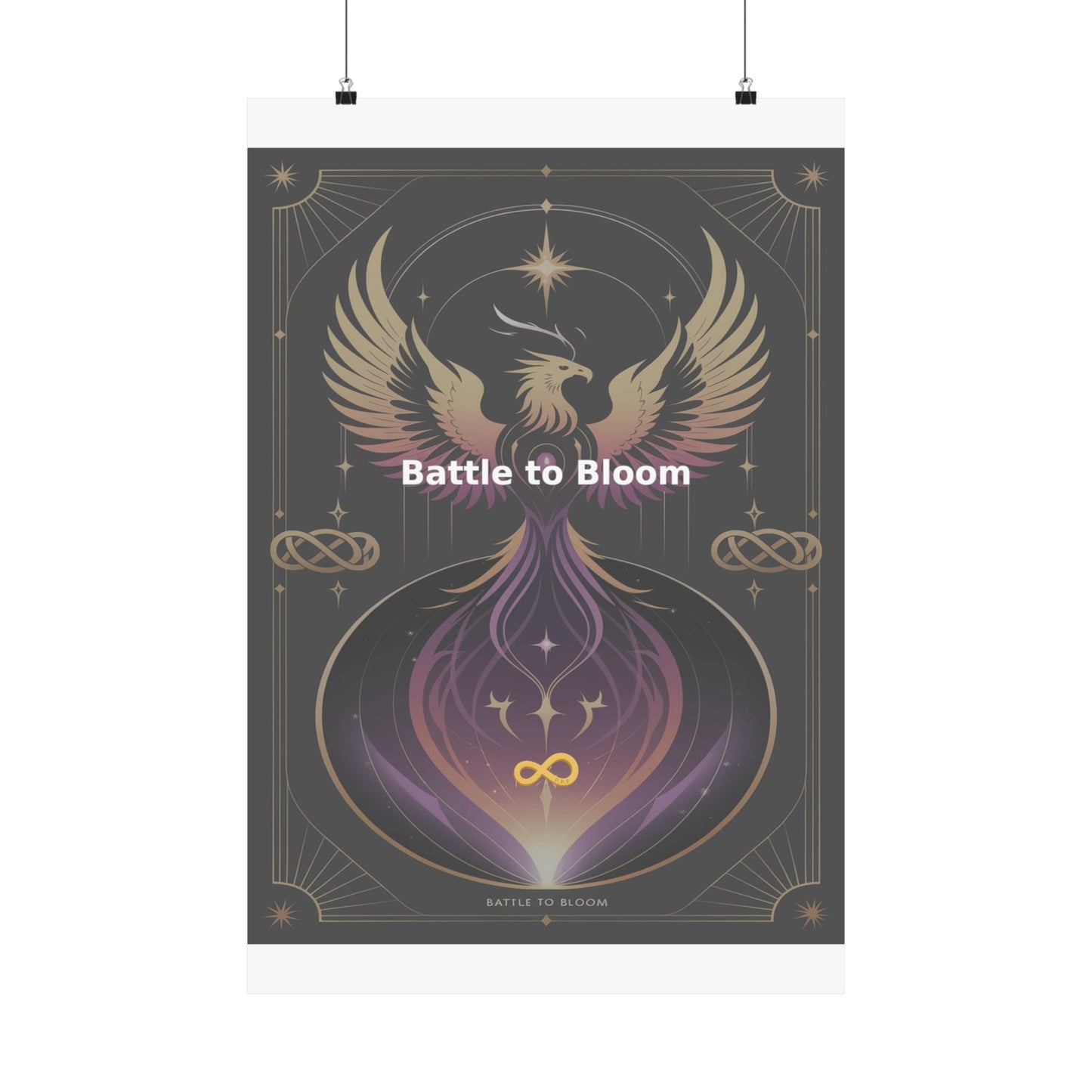 Battle to Bloom - Matte Vertical Posters