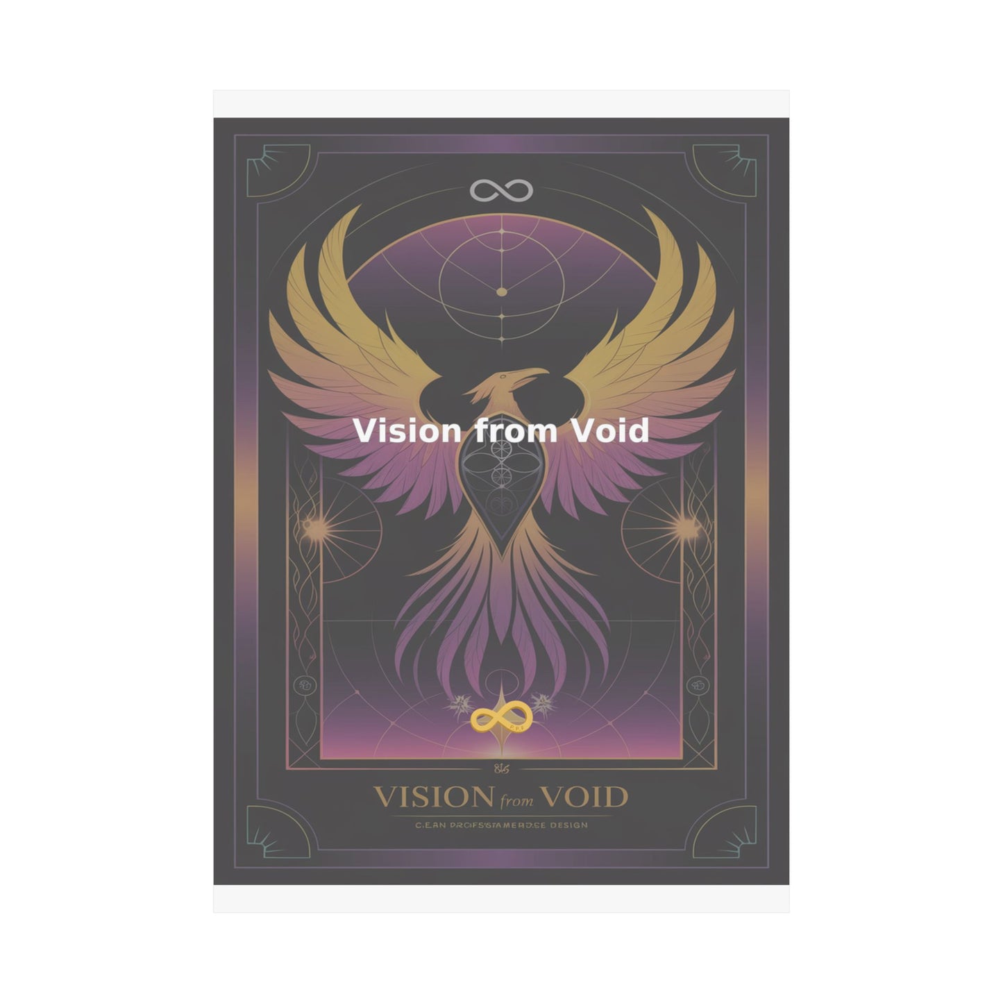 Vision from Void - Matte Vertical Posters