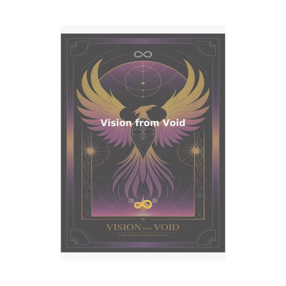 Vision from Void - Matte Vertical Posters