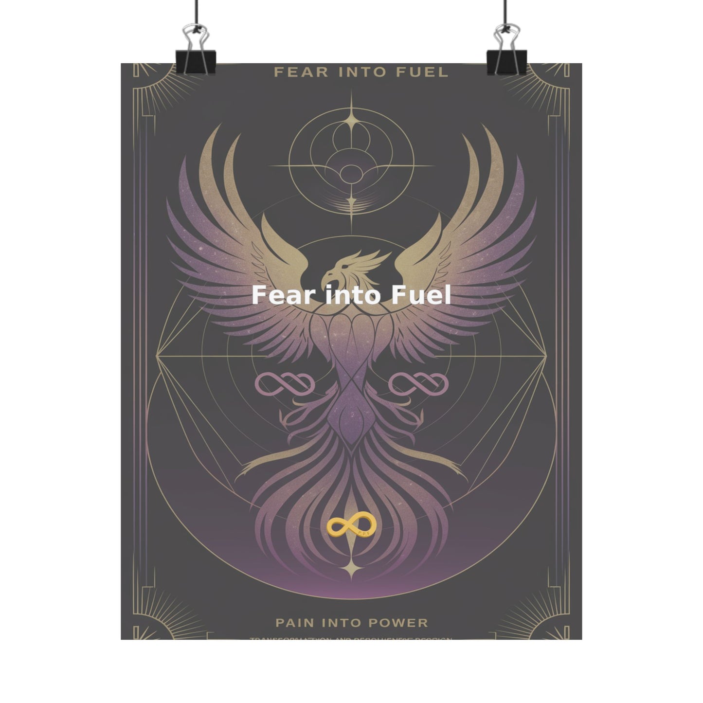 Fear into Fuel - Matte Vertical Posters