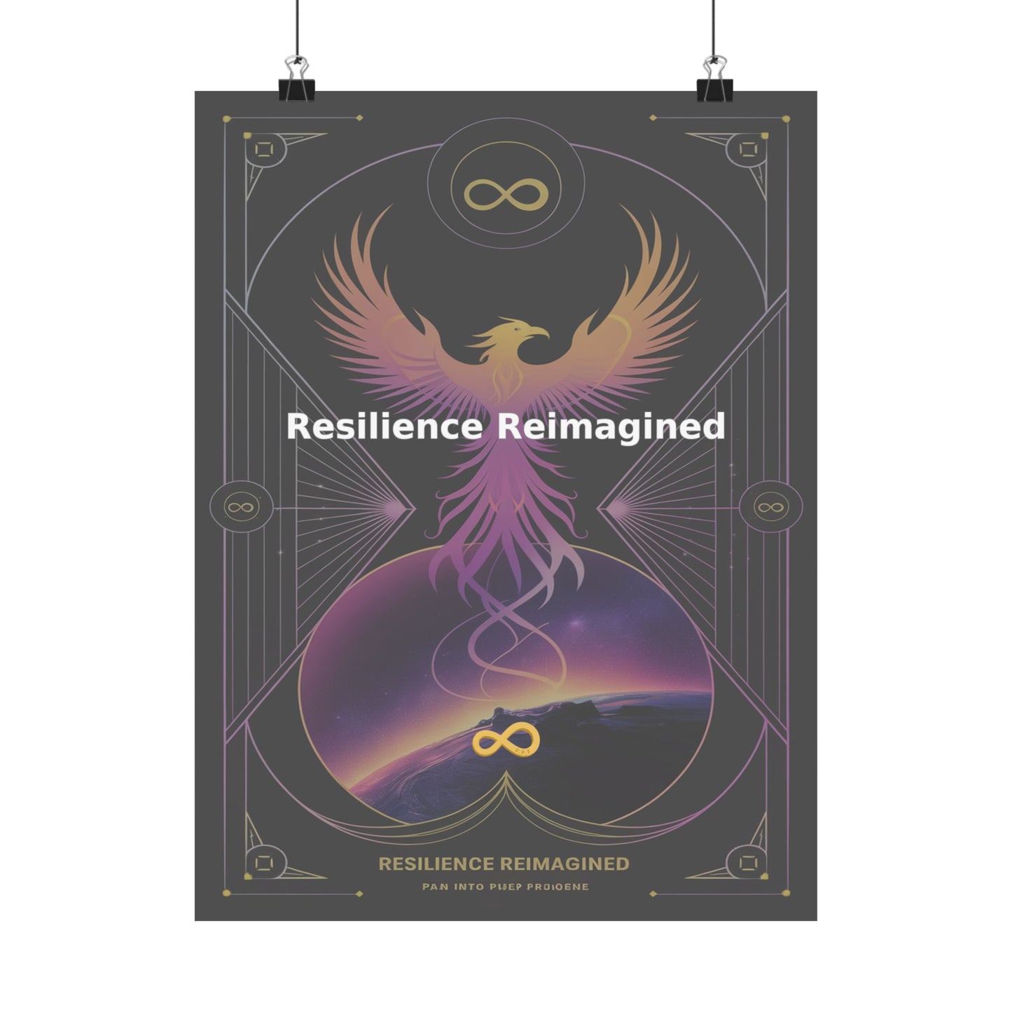 Resilience Reimagined - Matte Vertical Posters