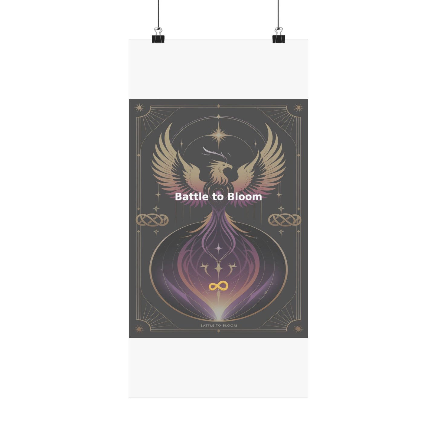 Battle to Bloom - Matte Vertical Posters