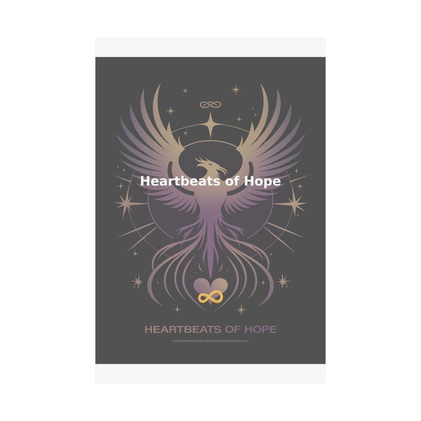 Heartbeats of Hope - Matte Vertical Posters