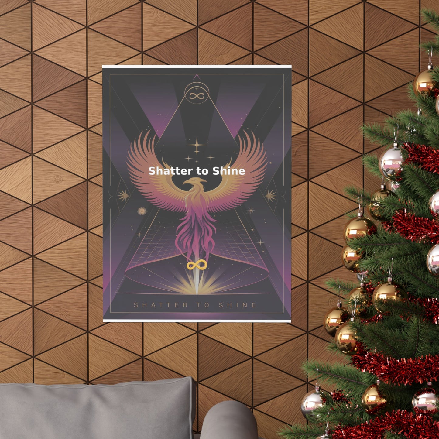 Shatter to Shine - Matte Vertical Posters