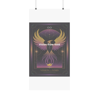 Vision from Void - Matte Vertical Posters