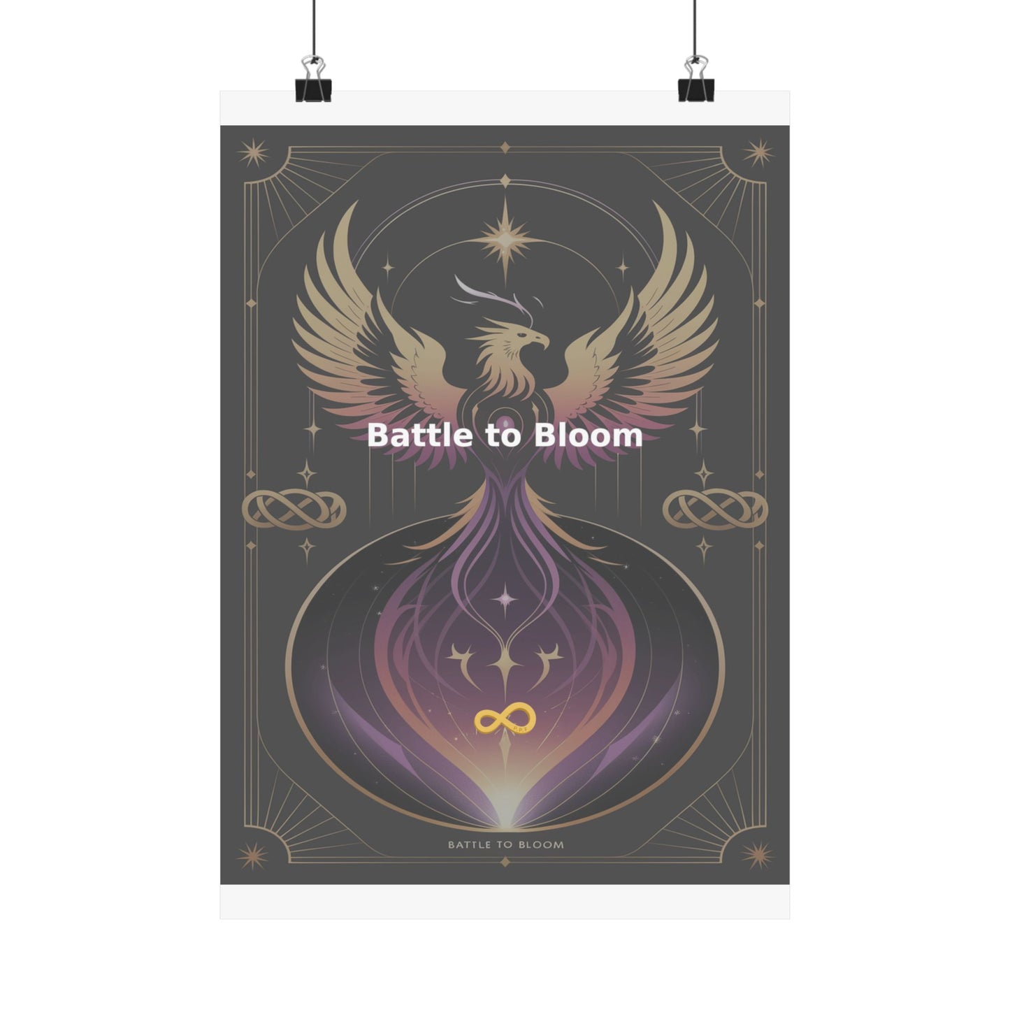 Battle to Bloom - Matte Vertical Posters