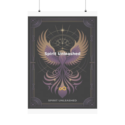 Spirit Unleashed - Matte Vertical Posters