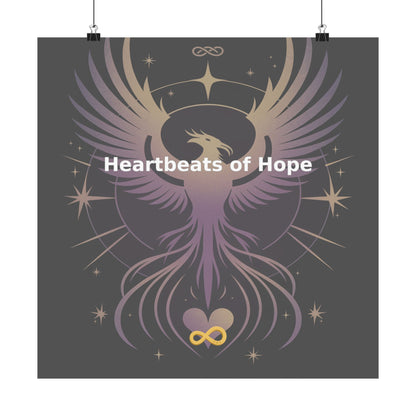 Heartbeats of Hope - Matte Vertical Posters